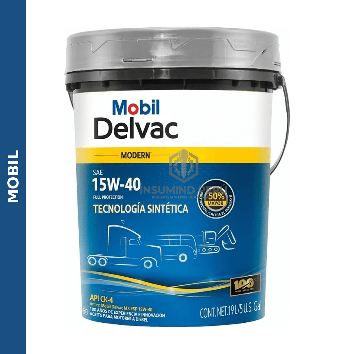 Aceite de motor MOBIL 15W