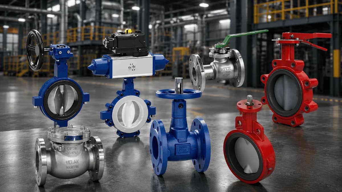 válvulas industriales