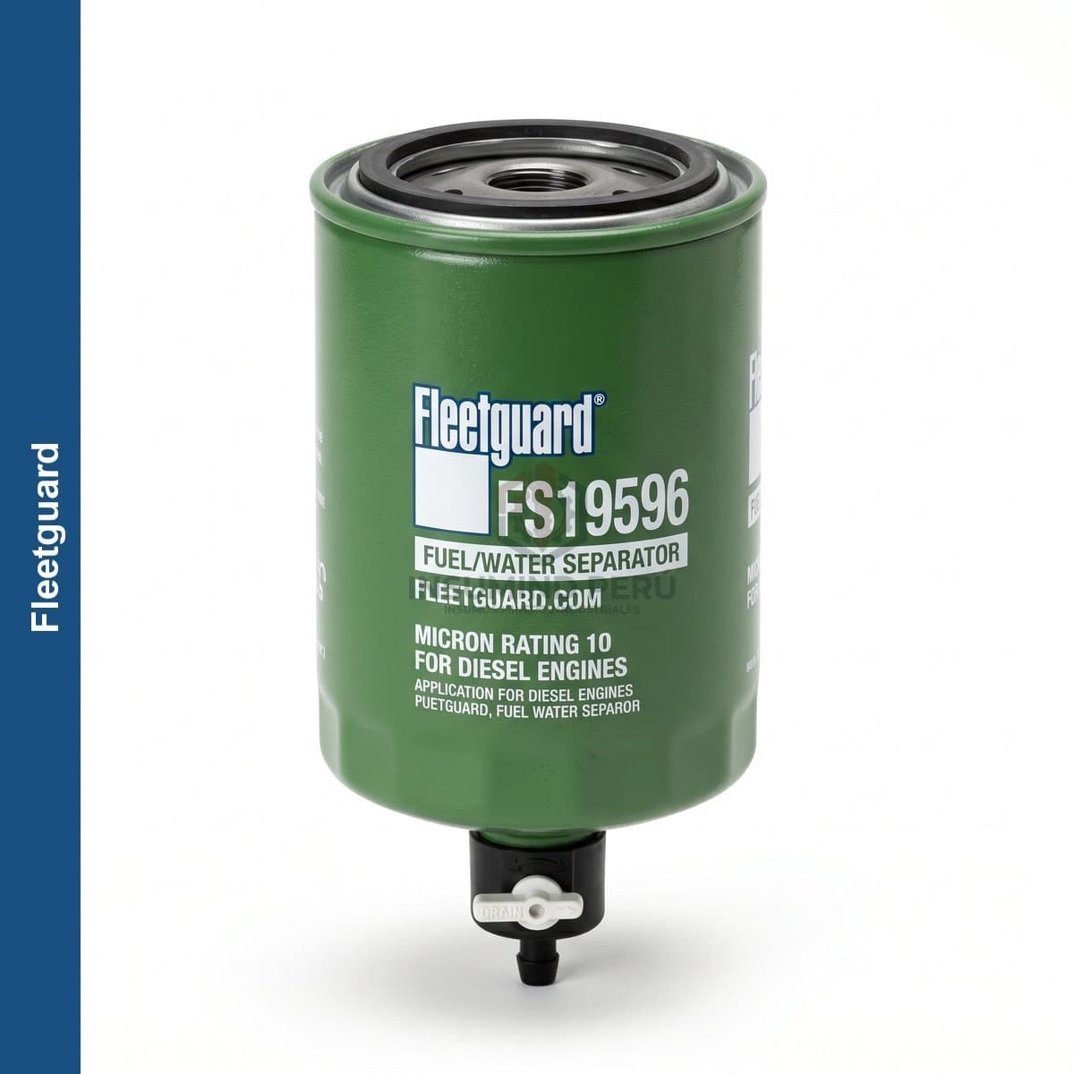 Filtro Separador FS19596 Fleetguard - Agua Combustible Cummins
