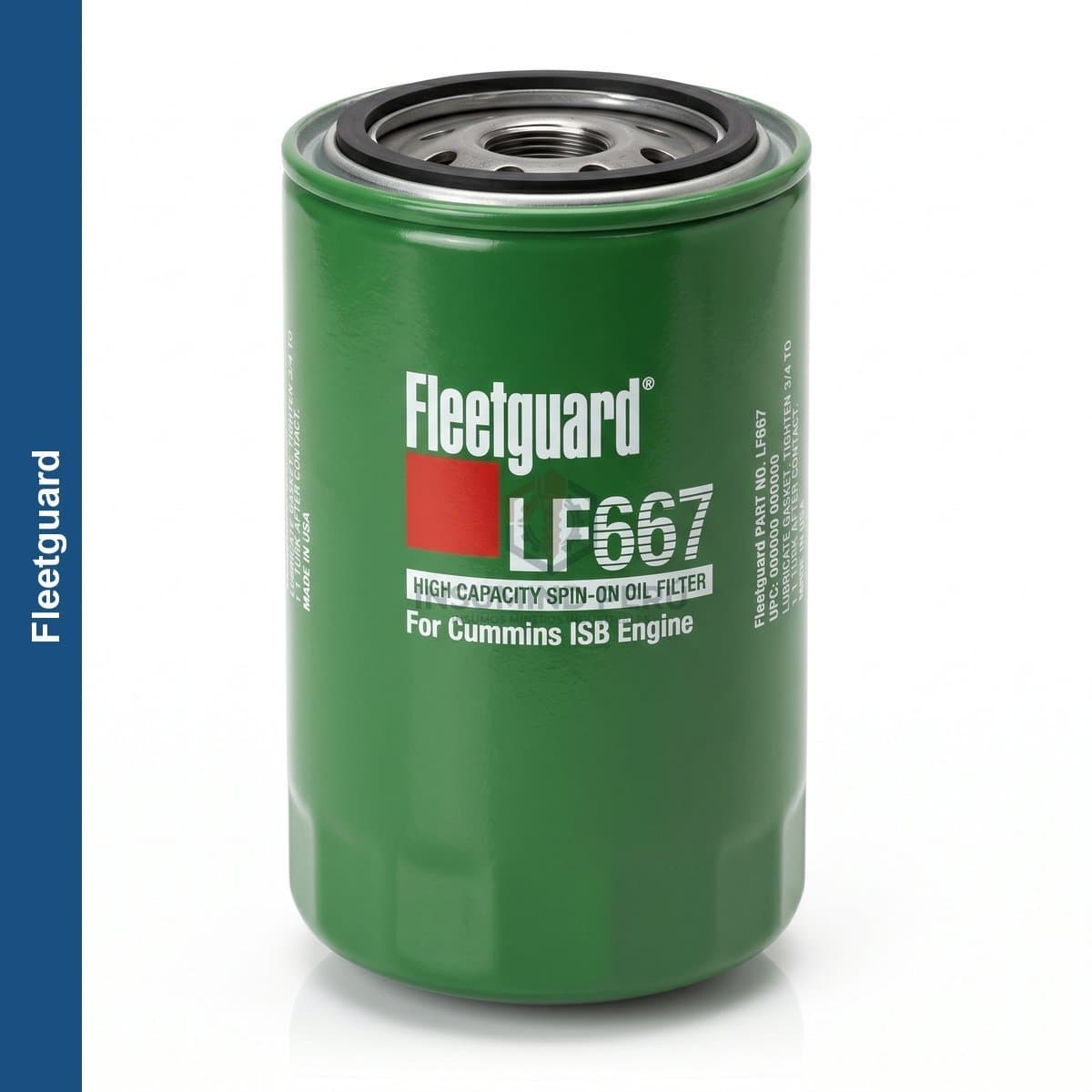 Filtro Aceite Fleetguard LF667 - Cummins ISB ISC Motor