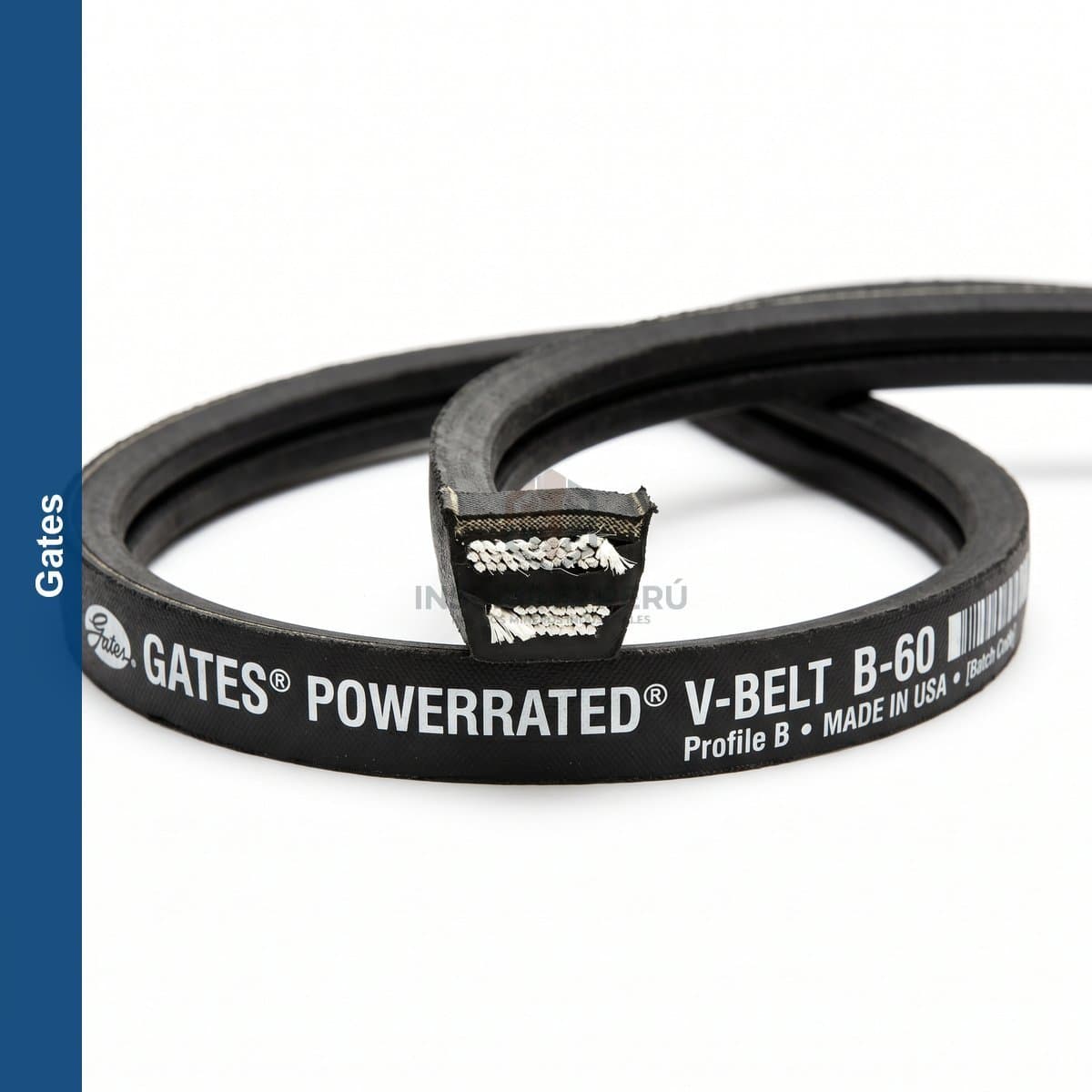Correa B-60 Gates PowerRated - Faja V Perfil B Alta Potencia