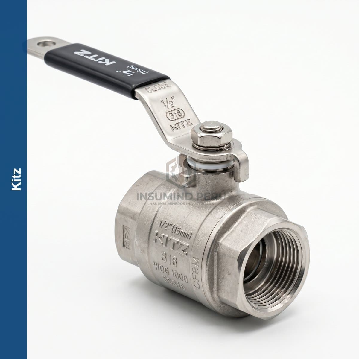 Válvula Bola Kitz Acero Inox 316 - 1000 PSI Lima