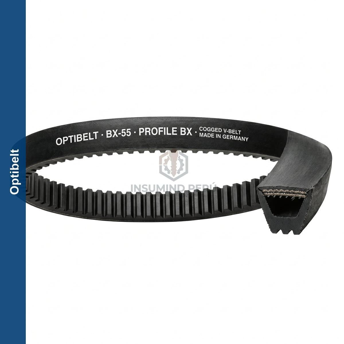 Correa Dentada BX-55 Optibelt - Cogged Perfil B Flexibilidad