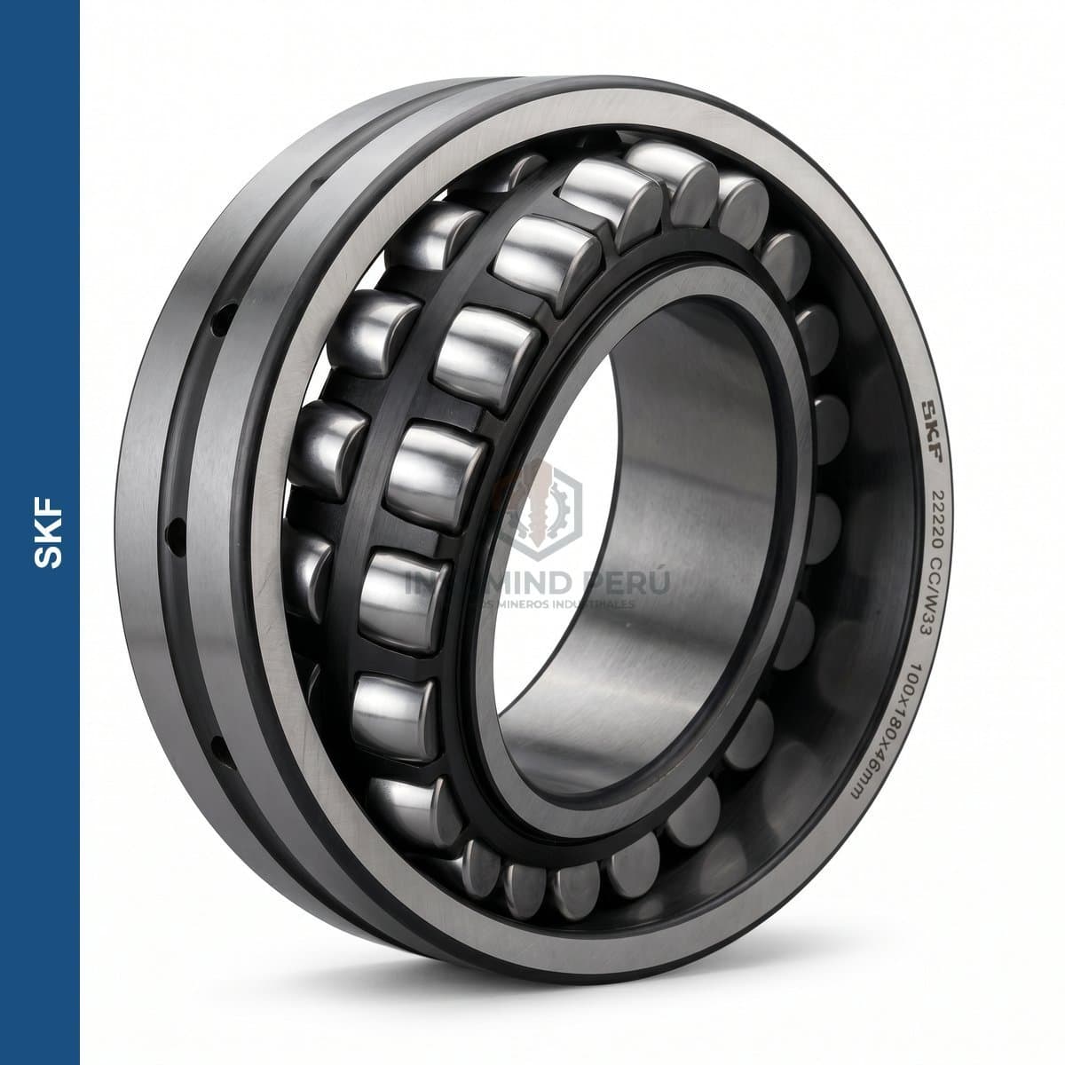 Rodamiento Esférico 22220 CC/W33 SKF — Minería Pesada