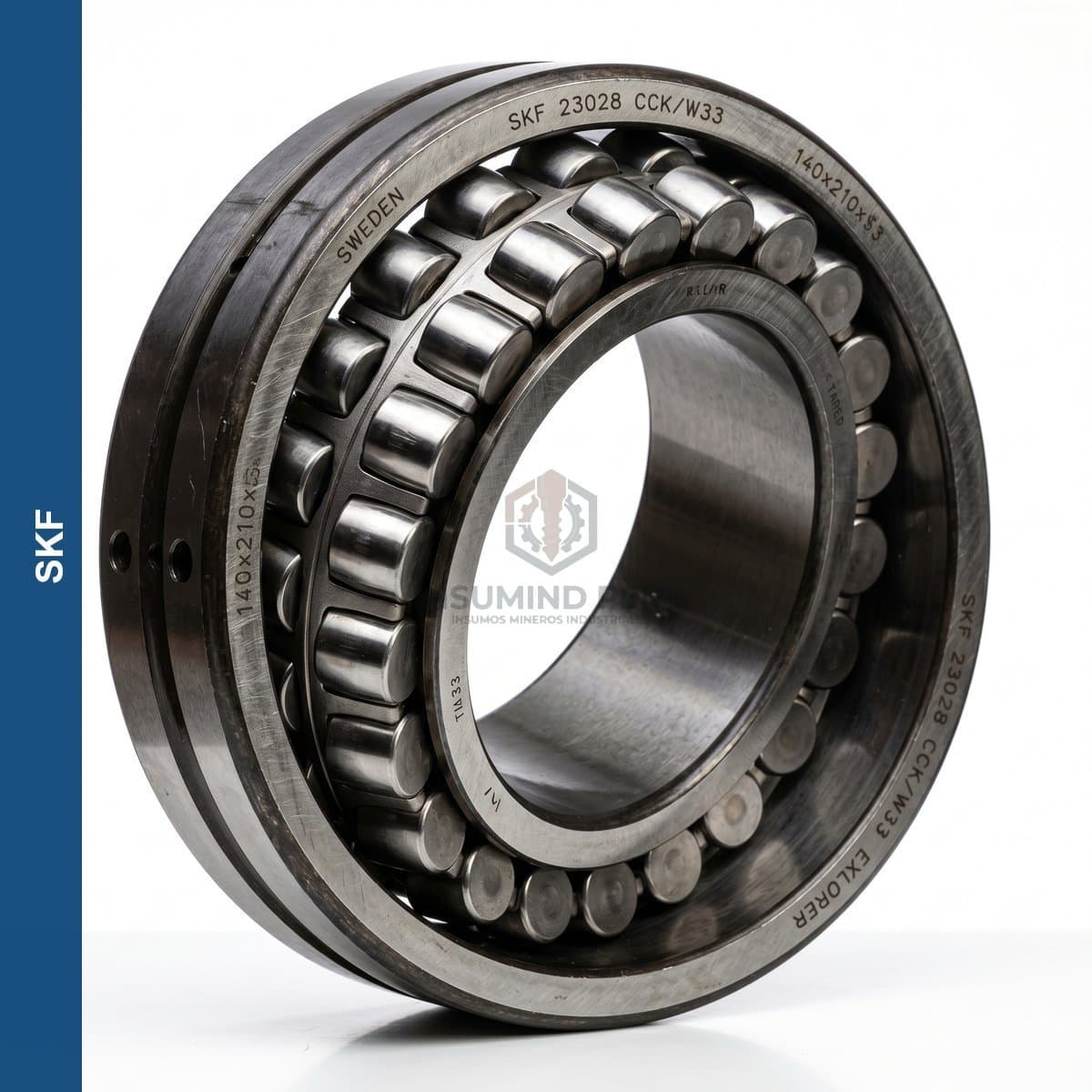 Rodamiento Esférico 23028 CCK/W33 SKF — Fajas Transportadoras