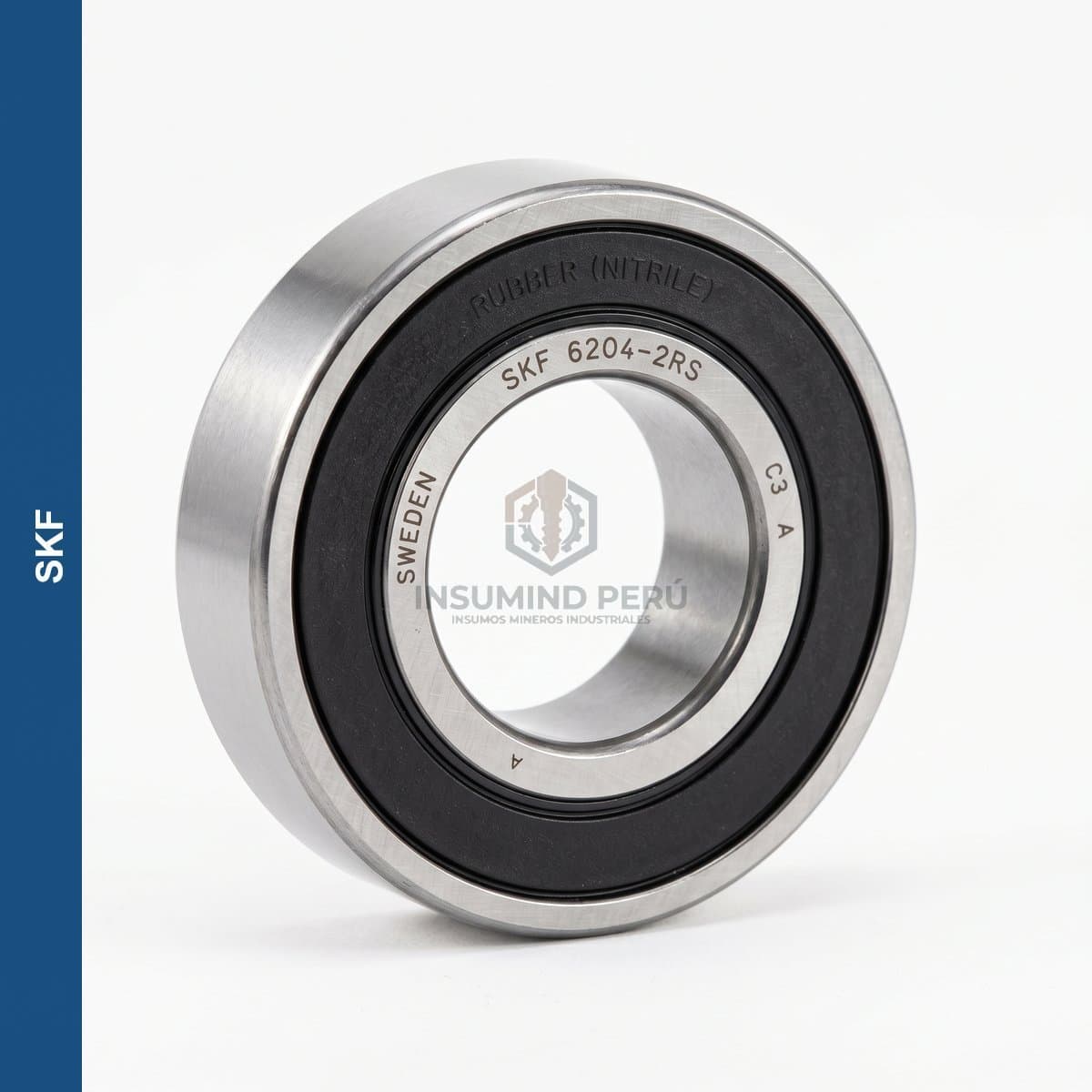 Rodamiento 6204 2RS SKF — Pequeños Motores Bombas Lima