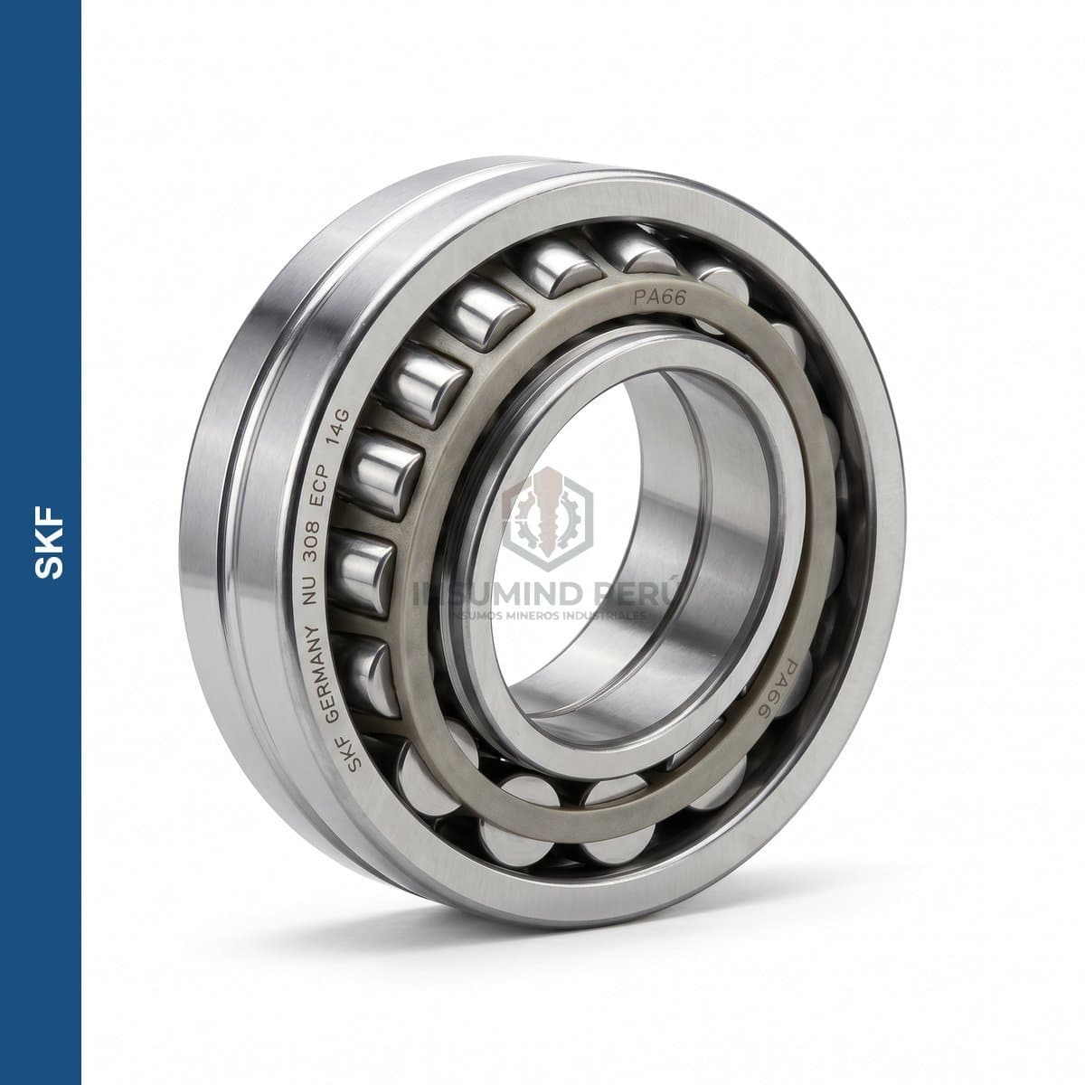Rodamiento Cilíndrico NU 308 ECP SKF — Alta Velocidad