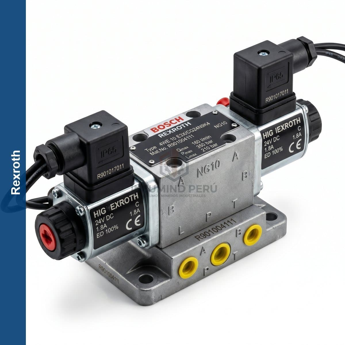 Válvula Rexroth 4WE10 - Direccional NG10 Alta Caudal Stock