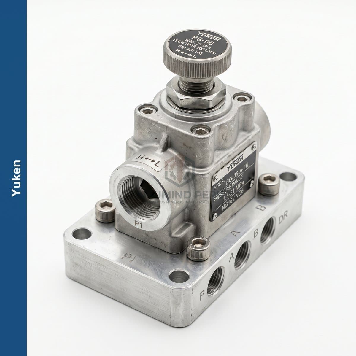 Válvula Yuken BG-06 - Secuencia NG6 Industrial Minería